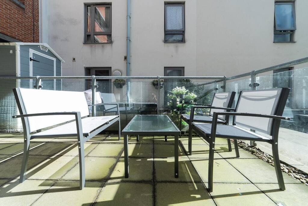 Liverpool St Shoreditch London Terrace Apartment Bagian luar foto