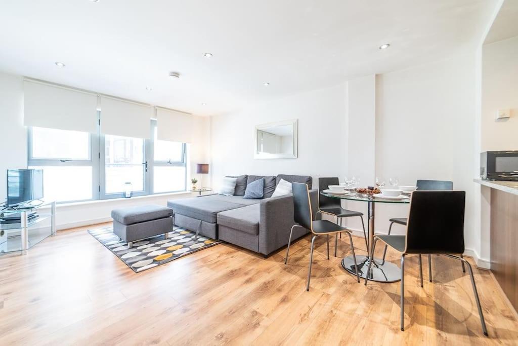 Liverpool St Shoreditch London Terrace Apartment Bagian luar foto
