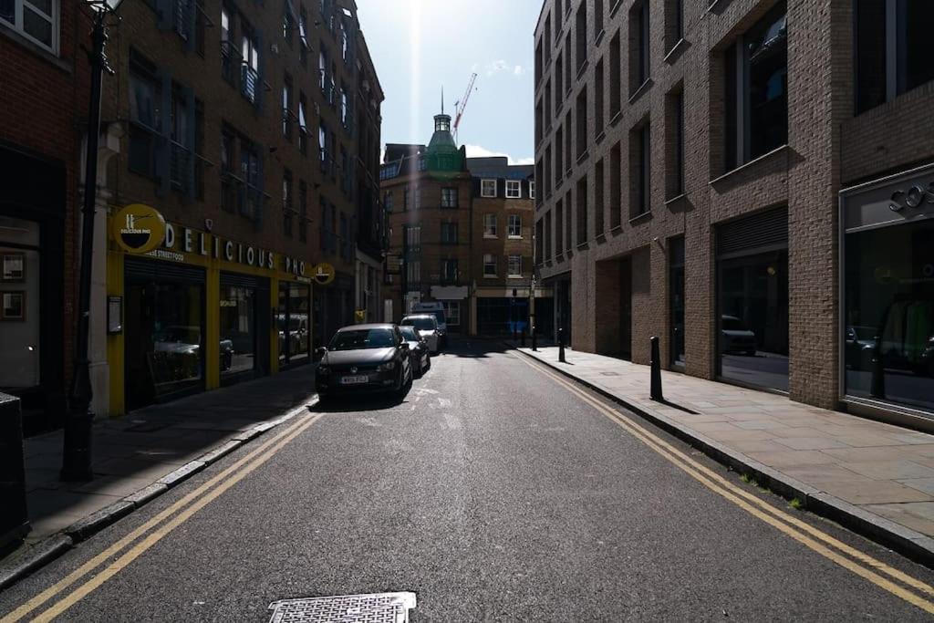 Liverpool St Shoreditch London Terrace Apartment Bagian luar foto