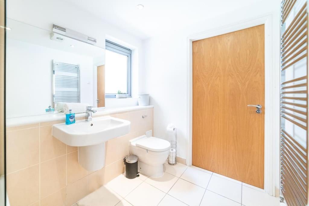 Liverpool St Shoreditch London Terrace Apartment Bagian luar foto