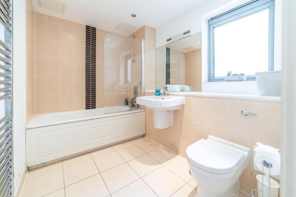 Liverpool St Shoreditch London Terrace Apartment Bagian luar foto