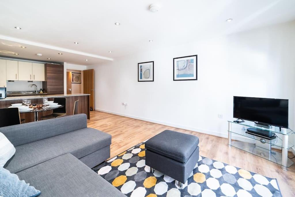 Liverpool St Shoreditch London Terrace Apartment Bagian luar foto