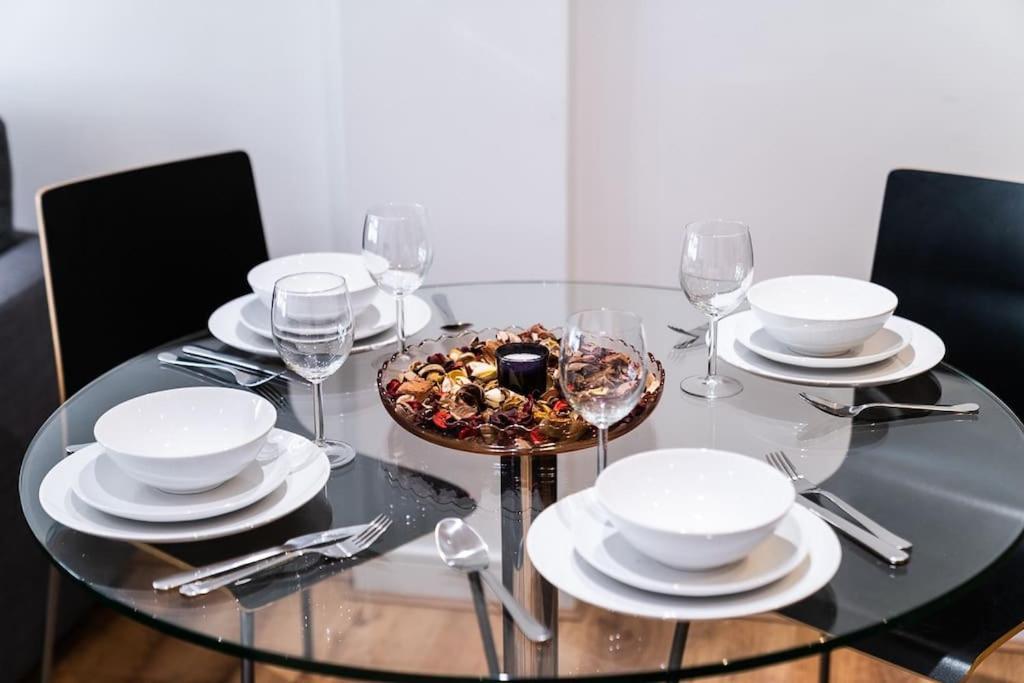 Liverpool St Shoreditch London Terrace Apartment Bagian luar foto